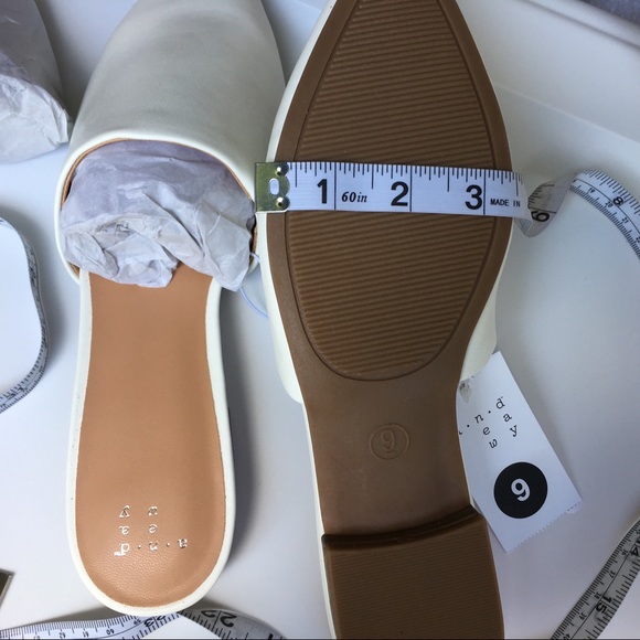 Women's Junebug Backless Mules - White -A1 - Picture 6 of 8